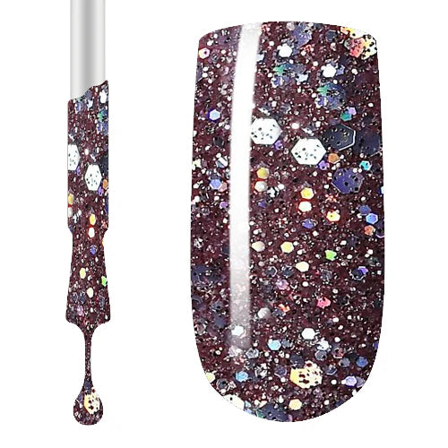 Claw Culture Gel Polish #082 - Chocolate Diamonds