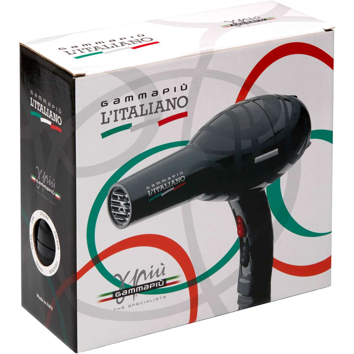 Gamma+ L'Italiano Hairdryer - Diffuser Included FREE