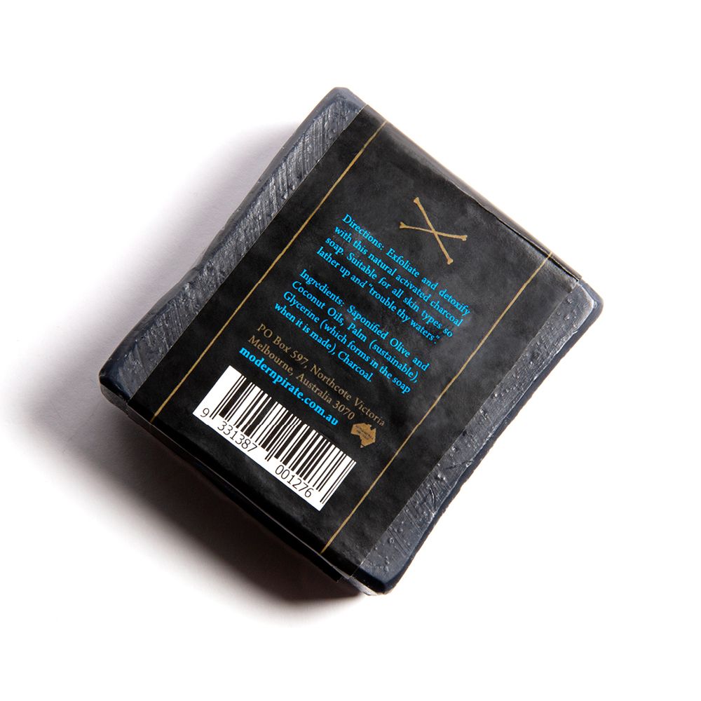 Modern Pirate Activated Charcoal Soap