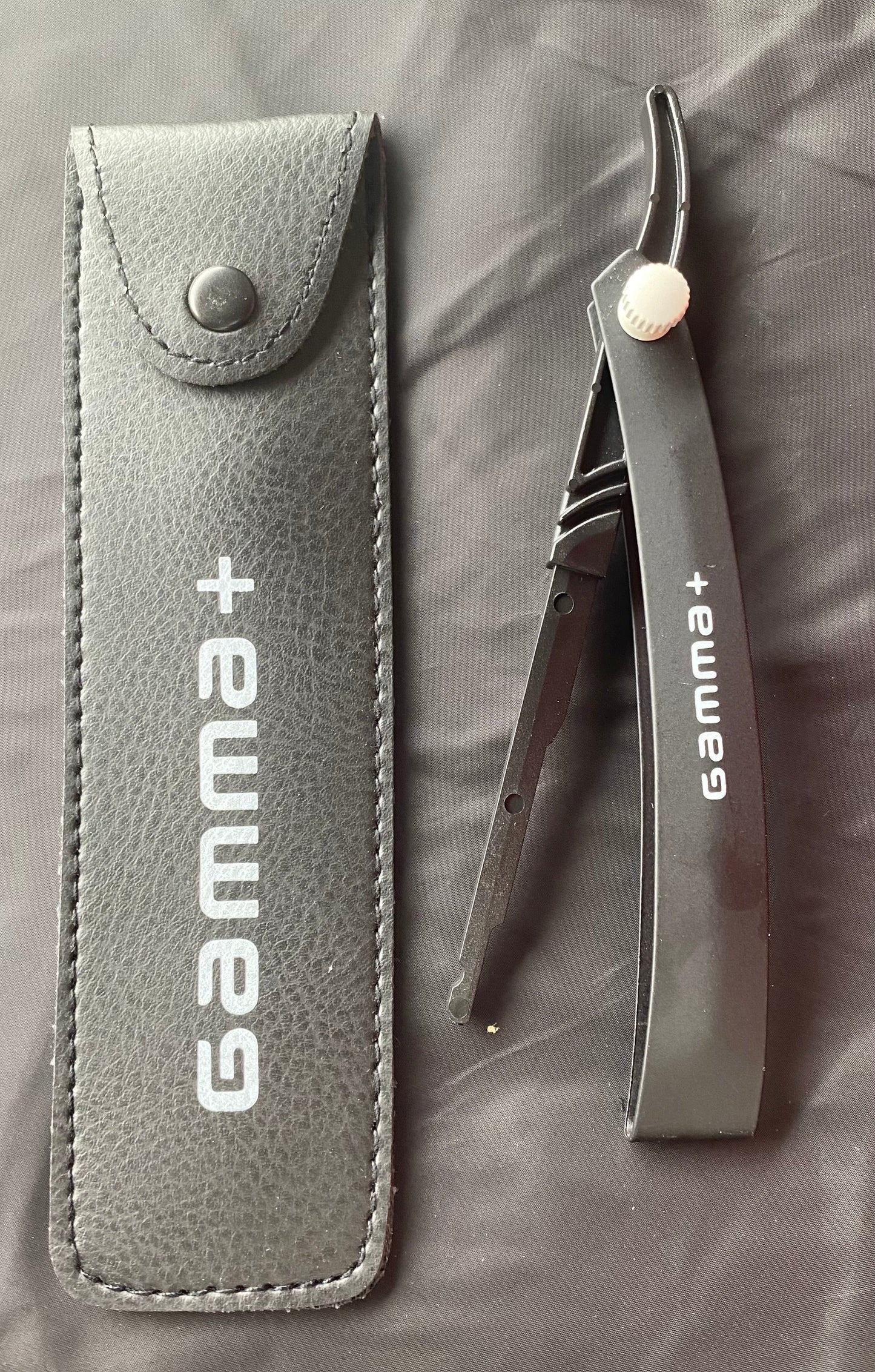 Gamma+ Black Metal Handle for HBS Disposable Razors