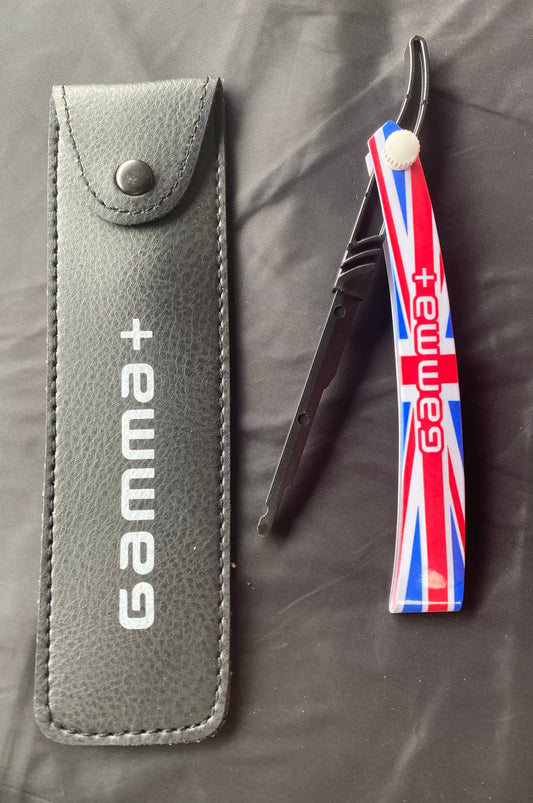 Gamma+ Union Jack Metal Handle for HBS Disposable Razors