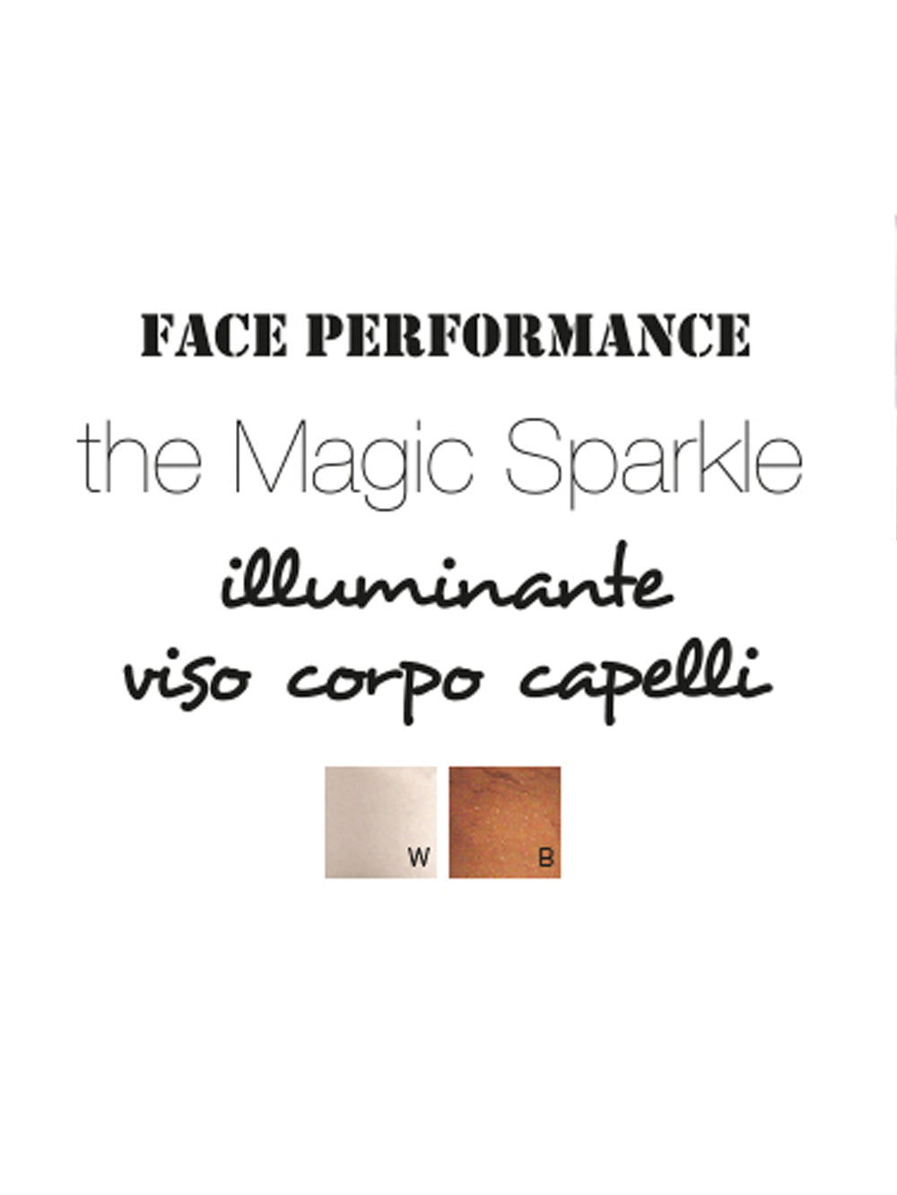 Magic Sparkle Bronze Glitter Illuminates Face, Body & Hair