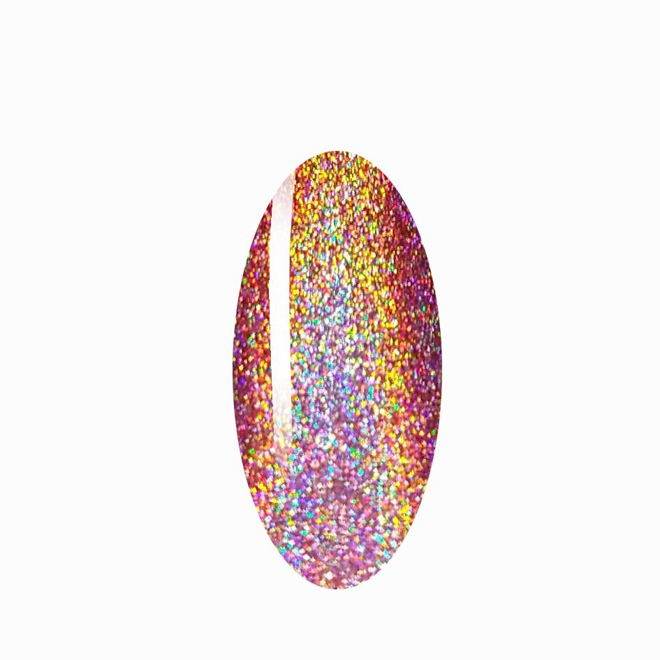 Claw Culture HOLO Pink Hologram Gel Polish