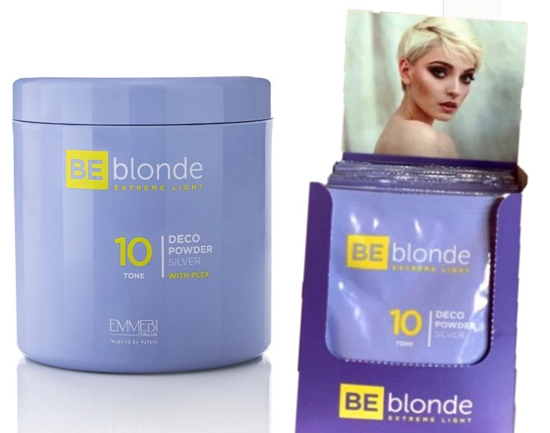 Be Blonde Extreme Light 10 - Dust Free Bleach Powder - 30g Sachet