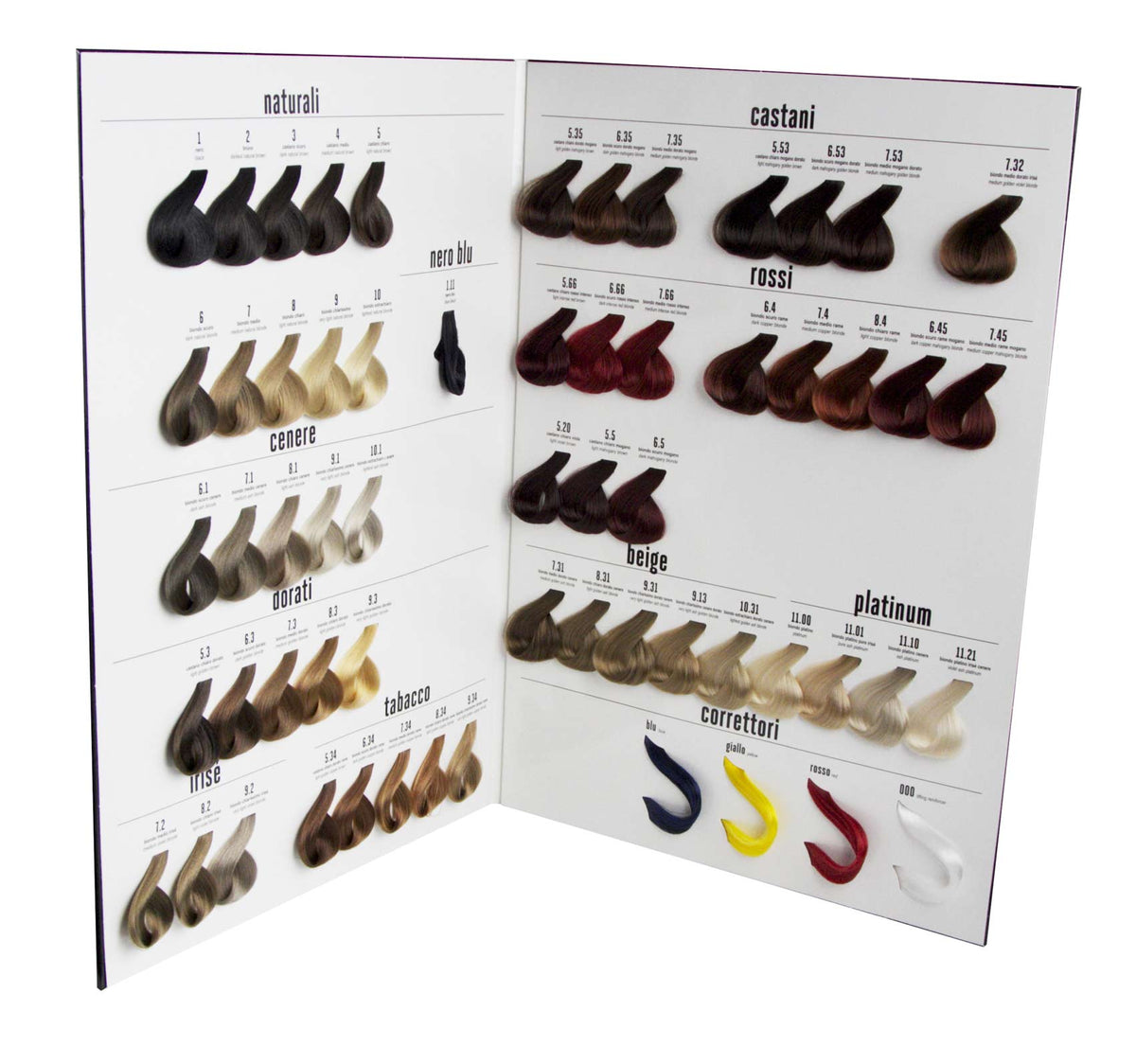 Viba Professional Color Chart