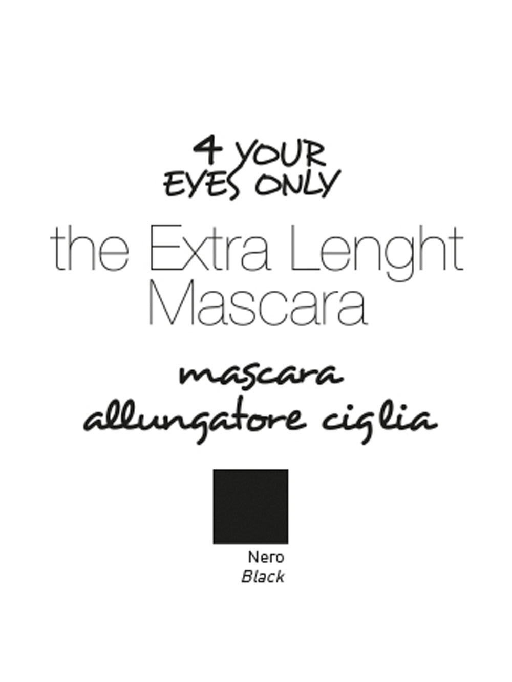 Mascara X-tra Length Extending Effect 7.5ml