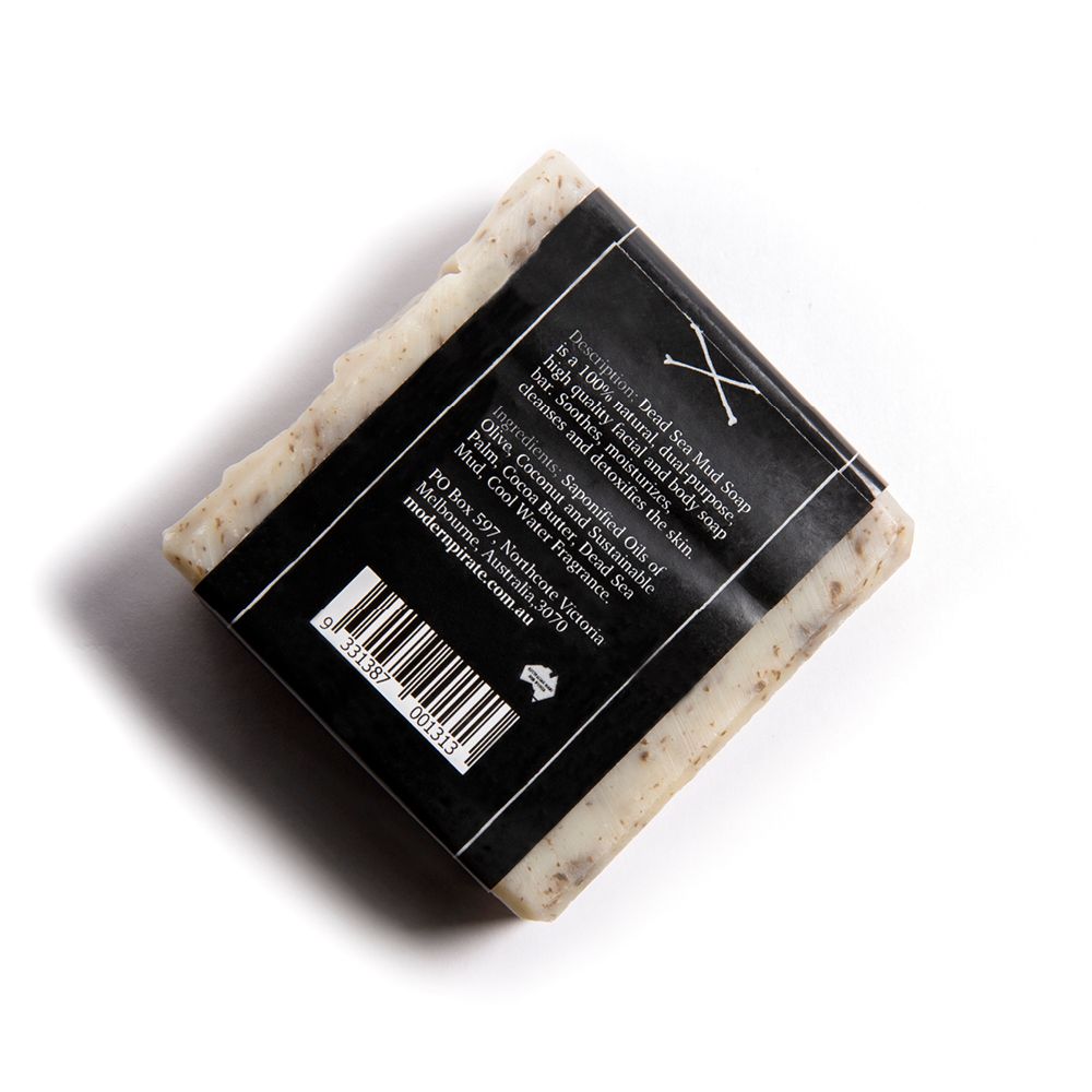 Modern Pirate Dead Sea Mud Soap