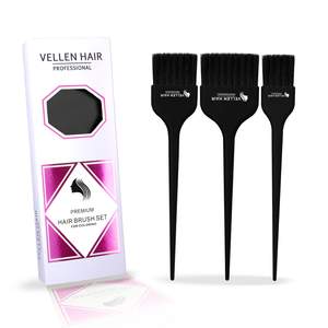 Vellen Tint Trio Brush Set of 3 - Black