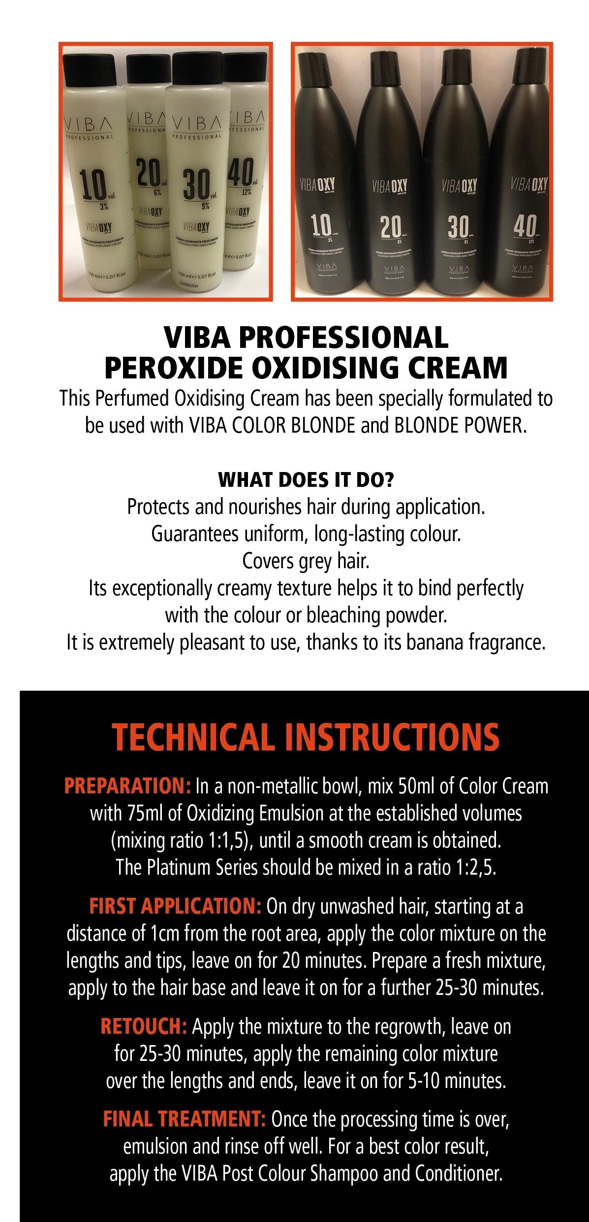 Viba Professional Permanent Color - 78 shades & 4 correctors