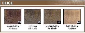 Viba 9.31 Light Golden Ash Blonde Permanent Hair Color