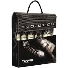 Termix Evolution Styling Brush Pack of 5 - Large PLUS for Thick Hair