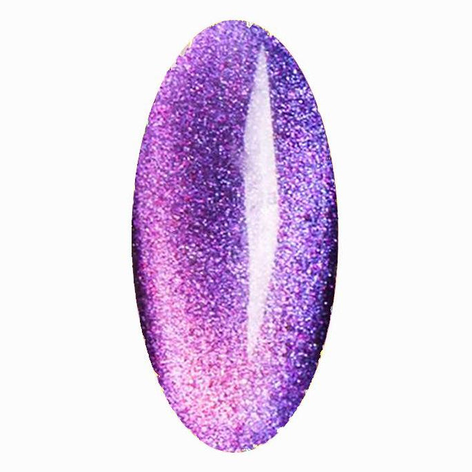 Claw Culture 9D Cats Eye Gel Polish - Purple