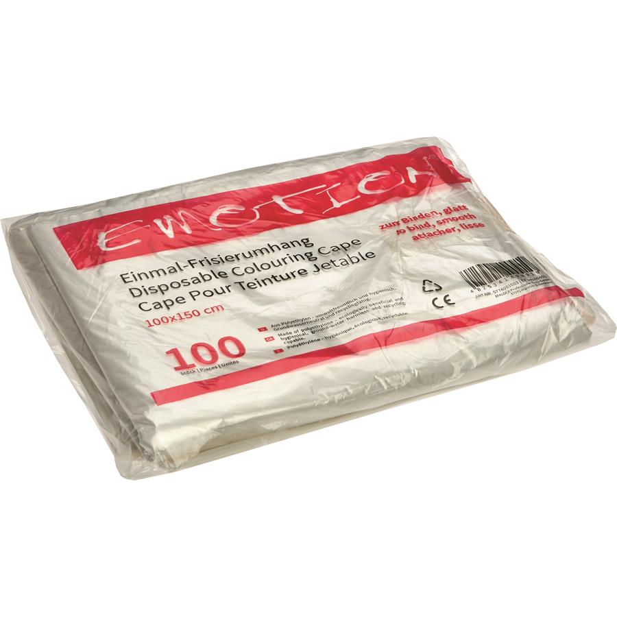 Disposable Hairdresser Capes Gowns - Pack of 100