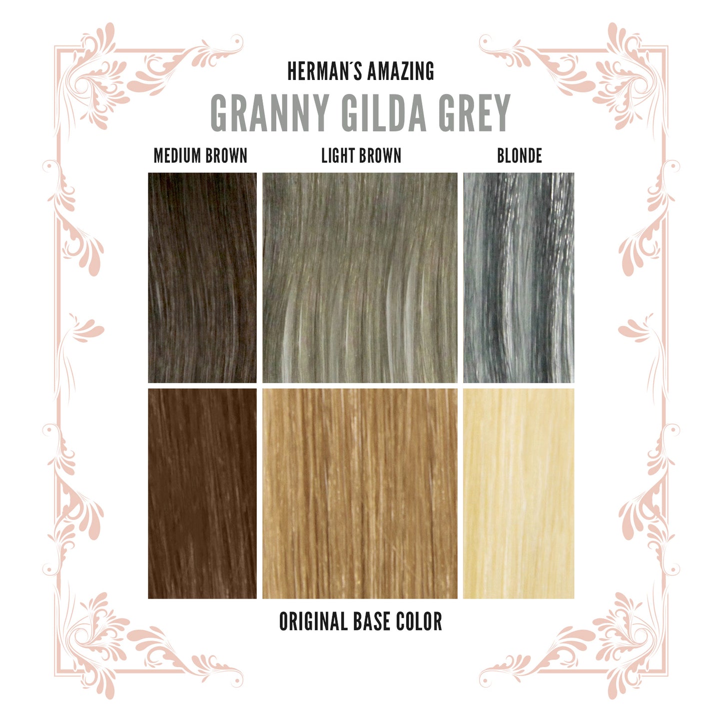 Hermans Amazing Gilda Granny Grey