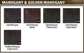 Viba 5.53 Light Mahogany Golden Brown Permanent Hair Color