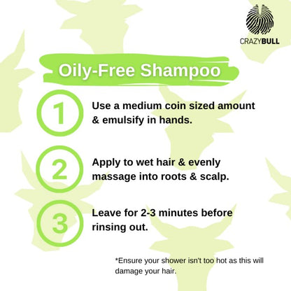 Crazy Bull - Oily Free Shampoo 250ml