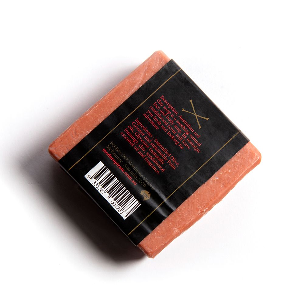 Modern Pirate Australian Red Clay Soap