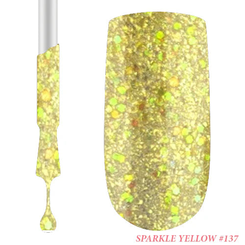 SALE! Claw Culture LIMITED EDITION Gel Polish #137 - Sparkle Yellow
