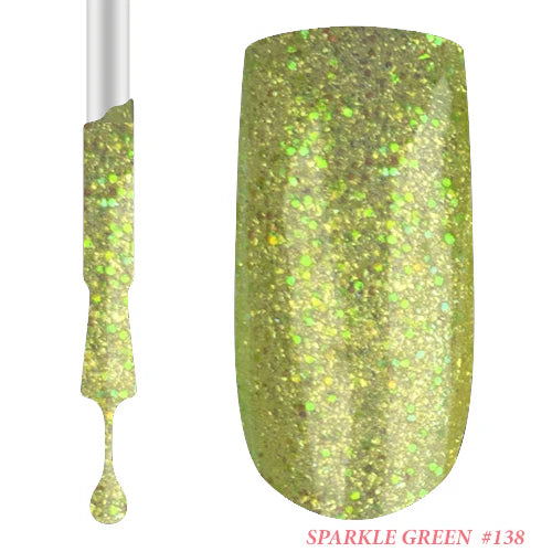 SALE! Claw Culture LIMITED EDITION Gel Polish #138 - Sparkle Green