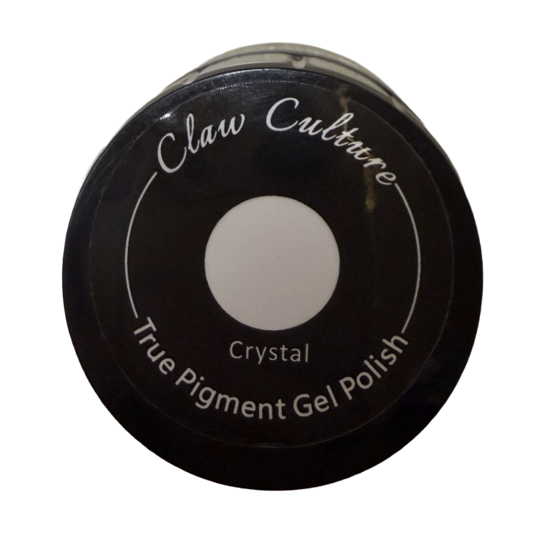 Claw Culture True Pigment Polish 5g - Crystal Clear ADD YOUR OWN GLITTER!
