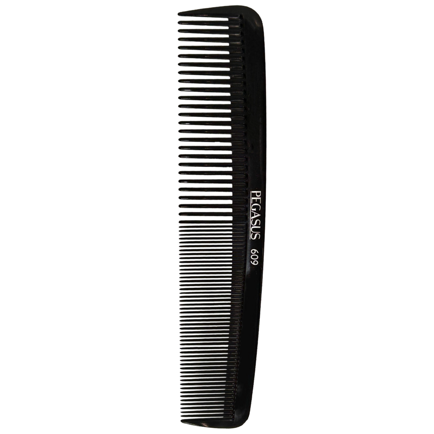 Pegasus 609 Hard Rubber Coarse Teeth Master Waver Comb - Black