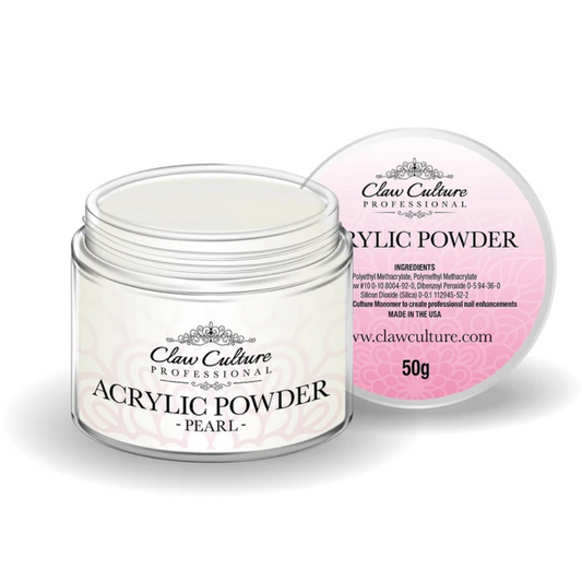 Claw Culture Acrylic Powder 50g - Pearl Shimmer
