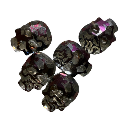 Claw Culture Skull Crystal Nail Stones - Available in 5 Colours