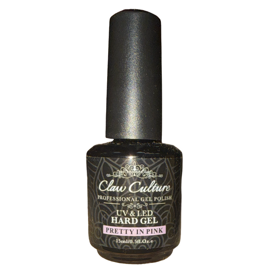 Claw Culture Easy Builder (BIAB) Hard Gel 15ml - Pretty In Pink