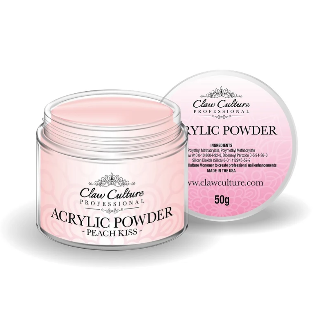 Claw Culture Acrylic Powder 50g - Peach Kiss