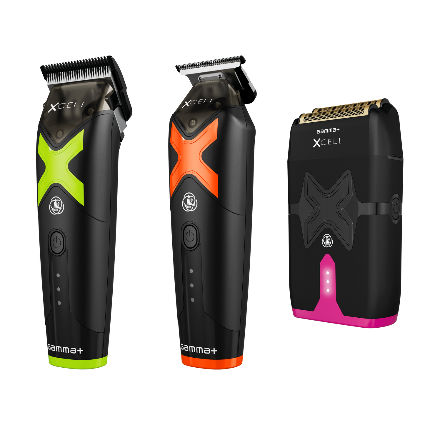 NEW Gamma+ XCell Family - Clipper, Trimmer & Shaver