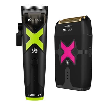 Gamma+ XCell Clipper & Shaver Combo