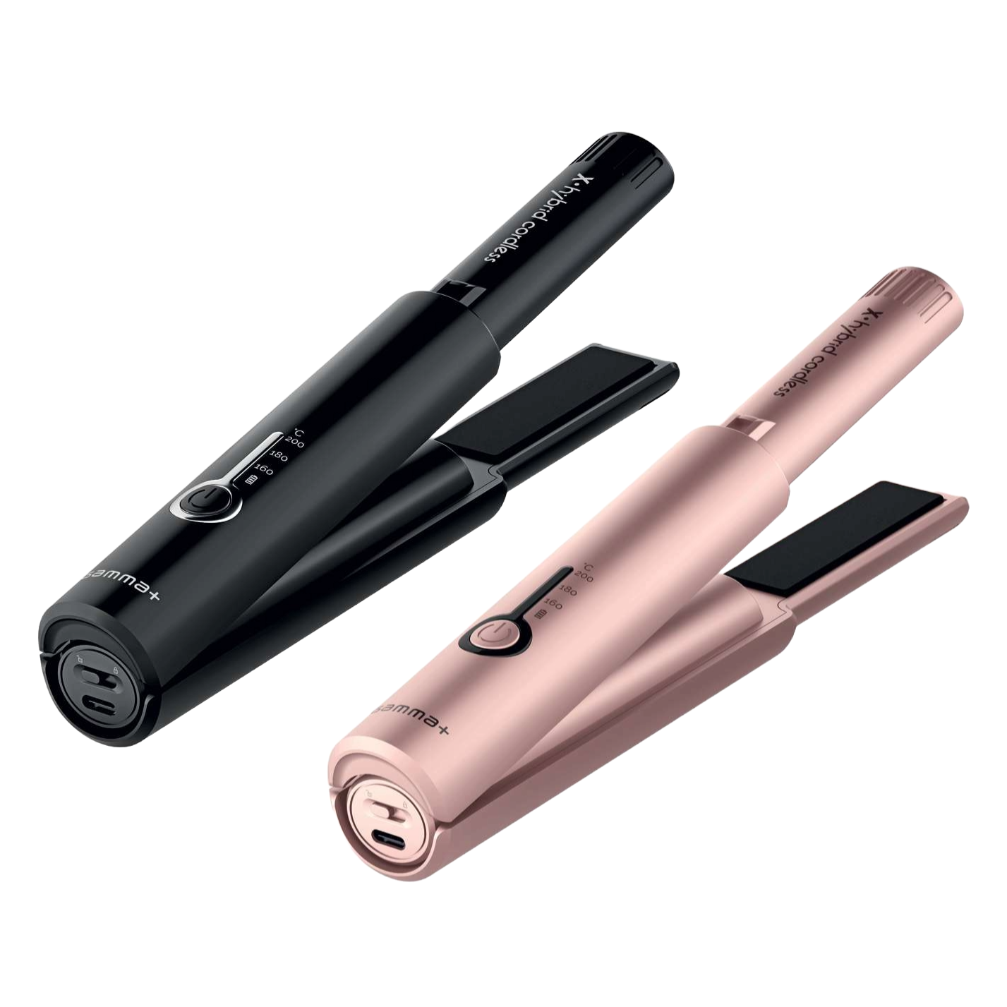 Gamma+ X-Hybrid Cordless Hair Straightener - Available in 2 Colours