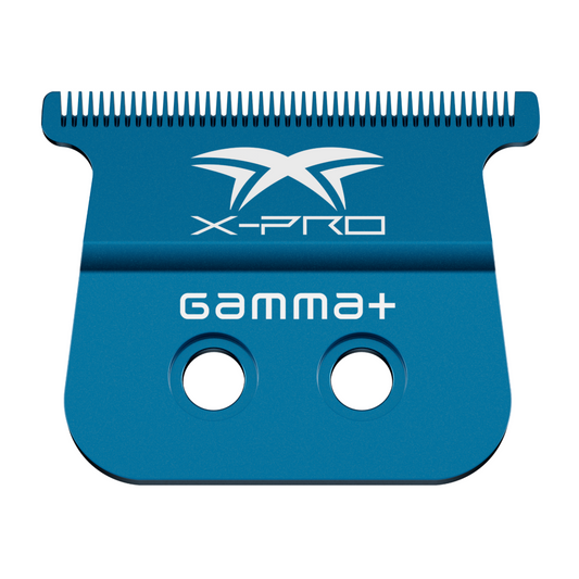 NEW Gamma+ X-Pro Wide Blue Titanium Fixed Blade for Trimmer