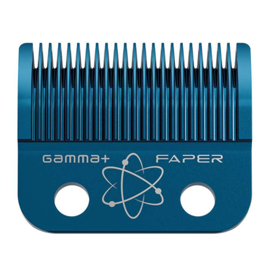 NEW Gamma+ Faper Blue Titanium Fixed Blade for Clipper