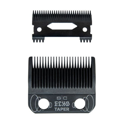 NEW StyleCraft Clipper Blade Set - DLC Fixed Echo Taper Blade with Echo Deep Tooth Cutter