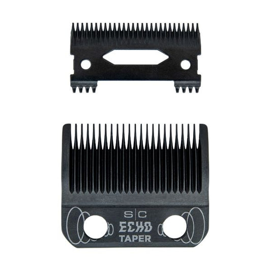 NEW StyleCraft Clipper Blade Set - DLC Fixed Echo Taper Blade with Echo Deep Tooth Cutter