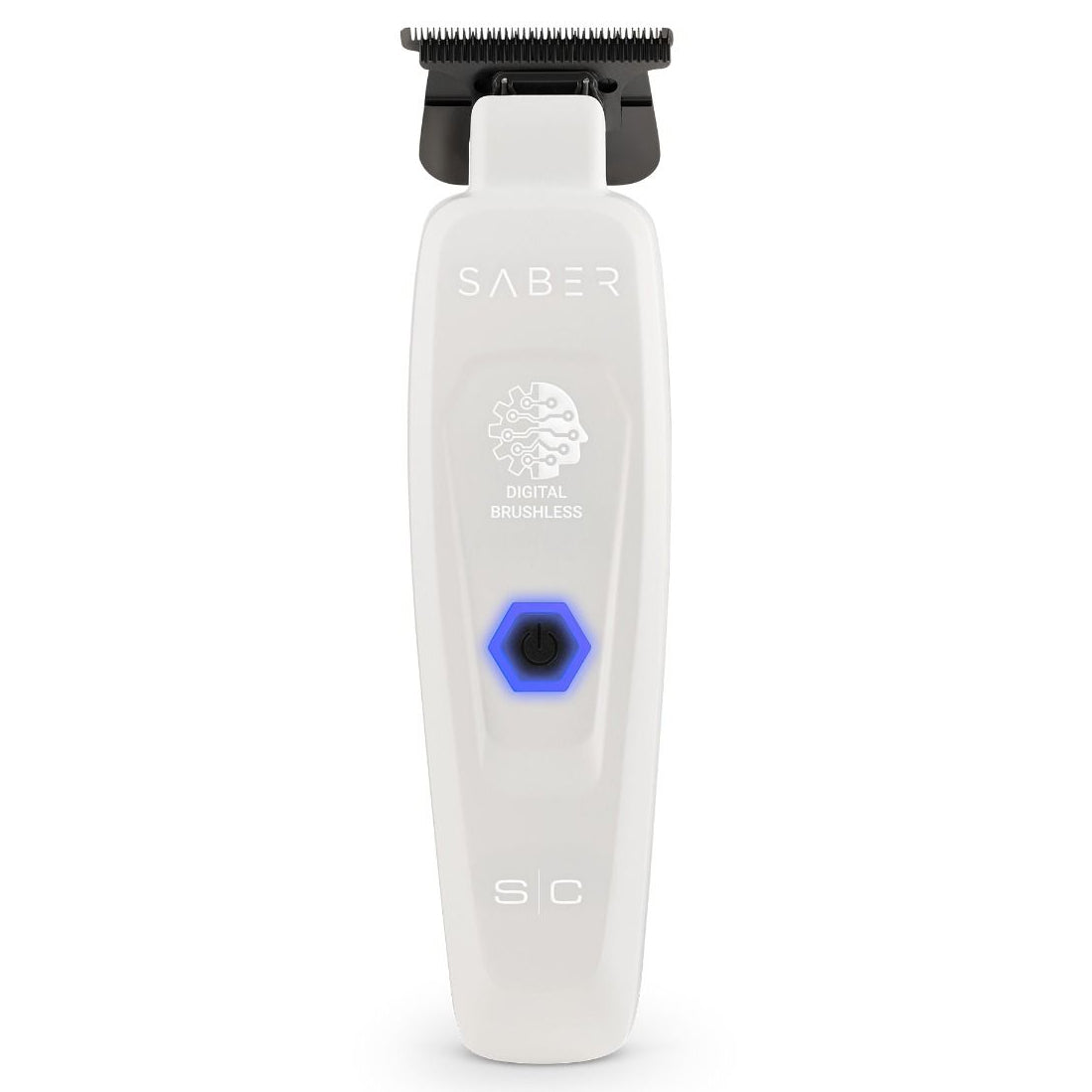 NEW StyleCraft Saber Digital Brushless Motor Metal Trimmer - White