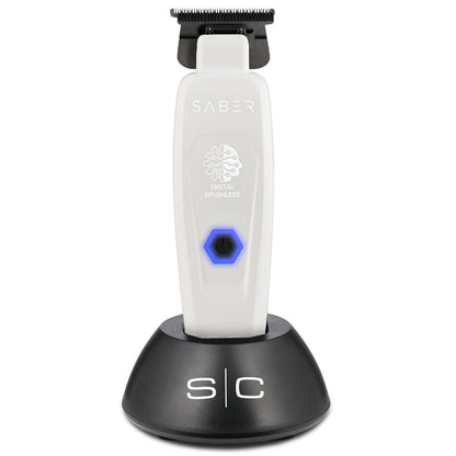 NEW StyleCraft Saber 2.0 Clipper & Trimmer Combo - White