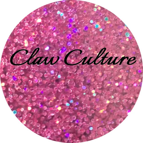 Claw Culture Nail Glitter Pot 15g - Shady Cerise