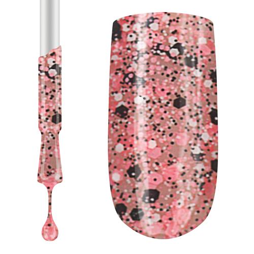 Claw Culture 066 Pink Snowflake Gel Polish