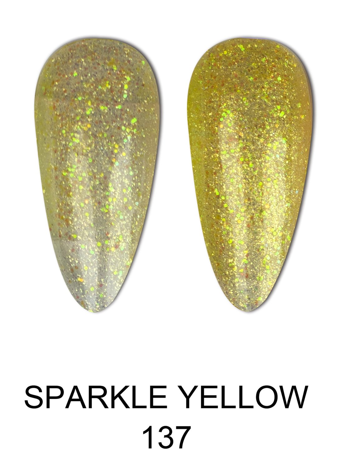 Claw Culture 137 Summer Sparkle Yellow Limited Edition Gel Polish