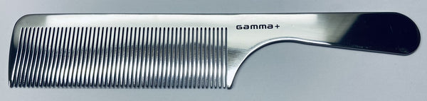 *Gamma+ Metal Rake Comb - Chrome