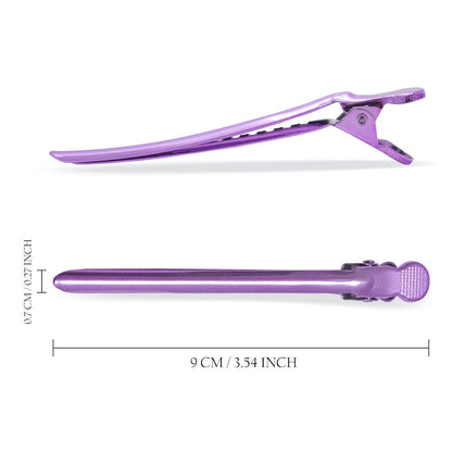 Vellen Super Sectioner Clips - 10 Pack Purple