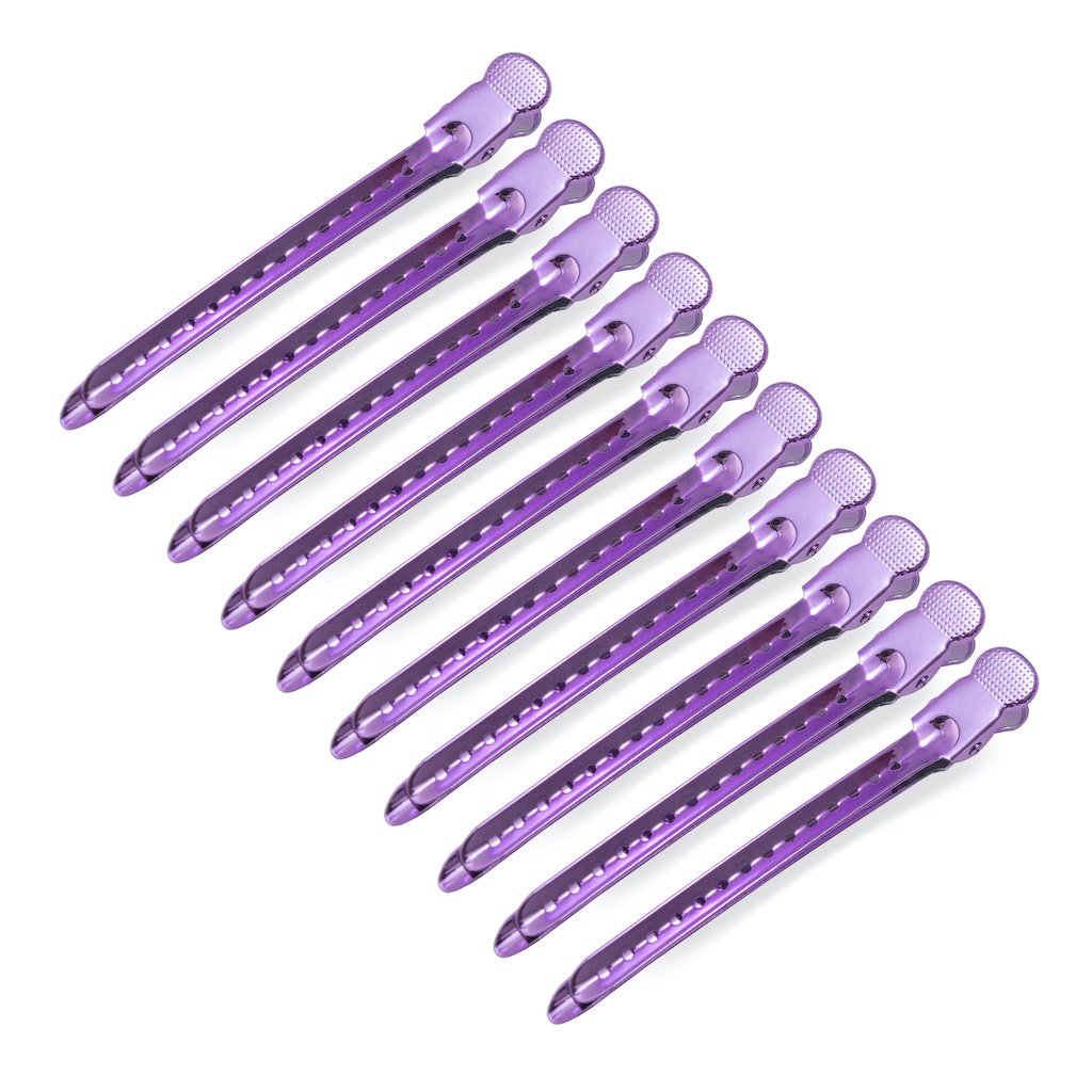 *Vellen Super Sectioner Clips - 10 Pack Purple