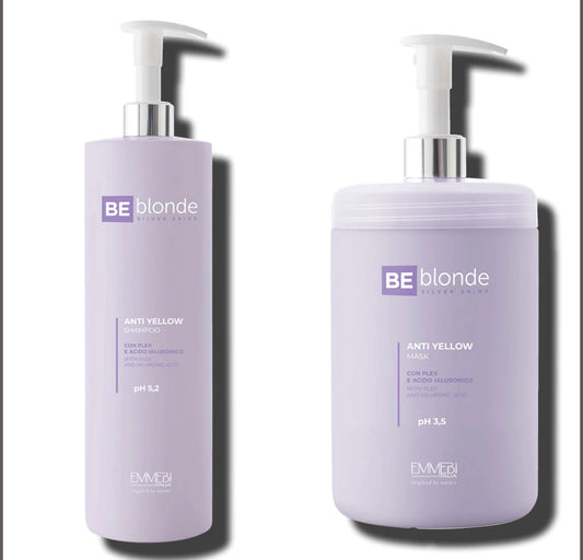 Be Blonde Silver Shine Anti Yellow Shampoo & Mask Duo
