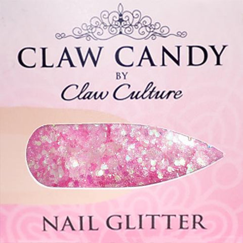 Claw Culture Claw Candy Nail Glitter - Cotton Candy