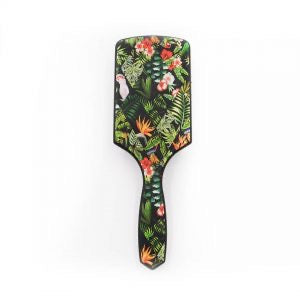 Termix Square Paddle Brush - Tropical Jungle