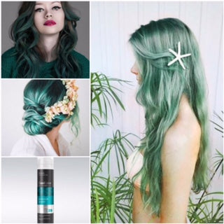 Cool Color Semi Permanent Color Cream C09 Peacock Green