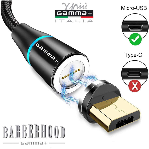 *Gamma+ Magnetic Charging Cable with USB and Mini USB Connectors