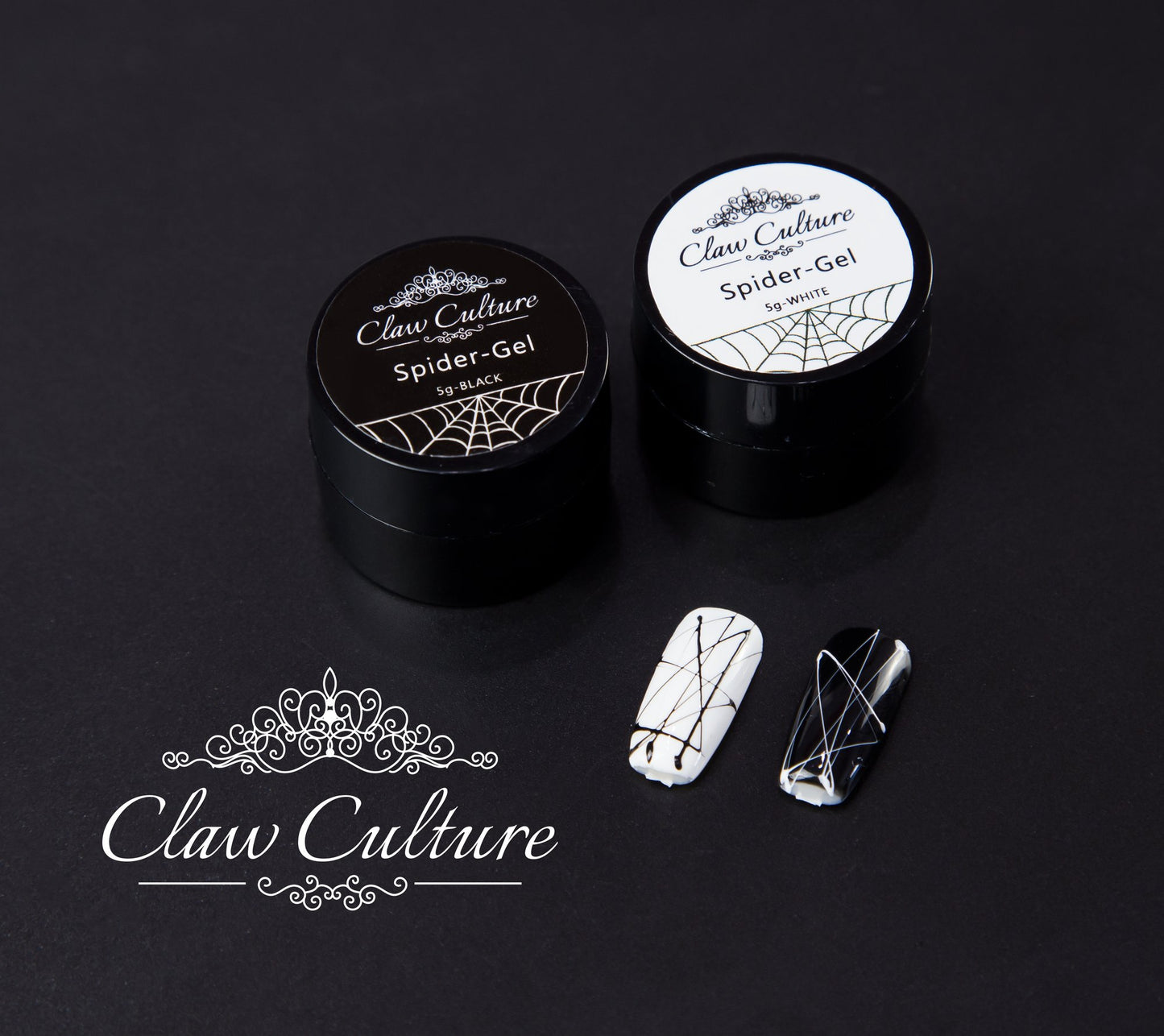 Claw Culture Spider Gel Black